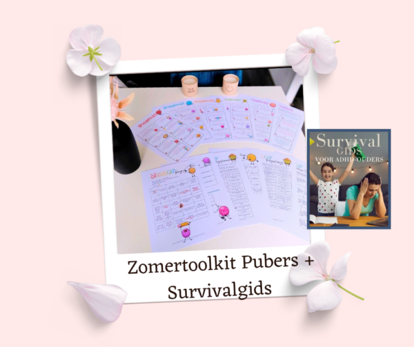 Zomertoolkit Puber editie + Survivalgids voor ADHD Ouderschap